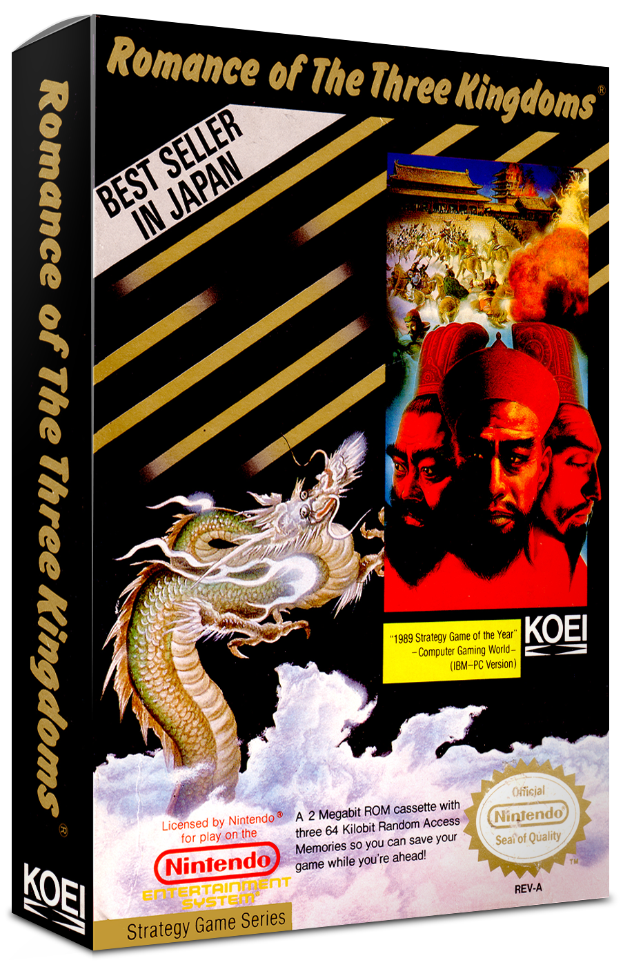 Romance of the Three Kingdoms Reproduction Box