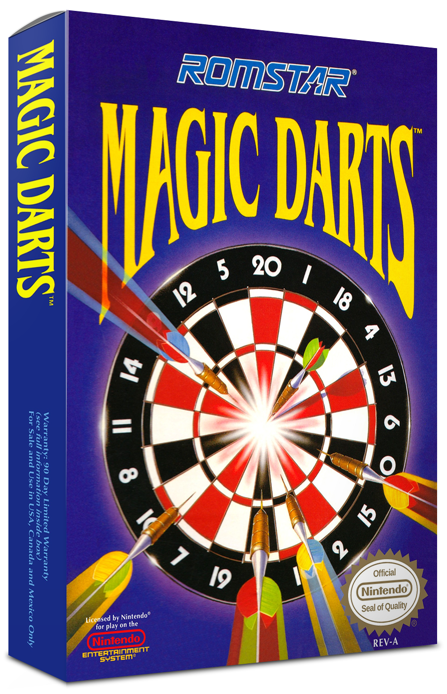 Magic Darts Reproduction Box