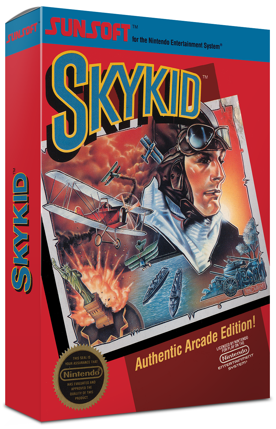 Sky Kid Reproduction Box