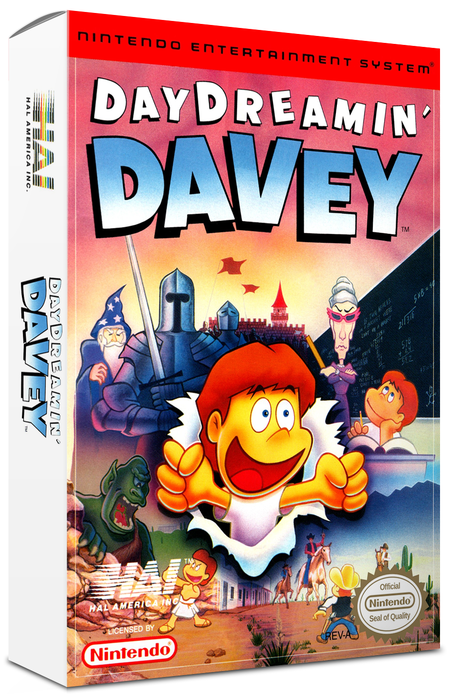 Day Dreamin' Davey Reproduction Box