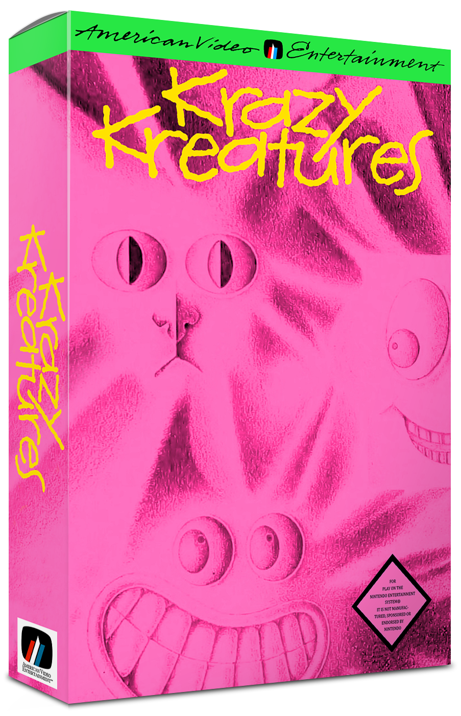 Krazy Kreatures Reproduction Box