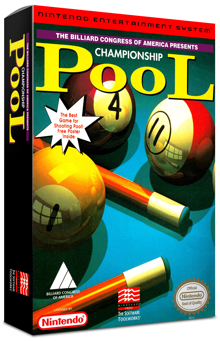 Championship Pool Reproduction Box