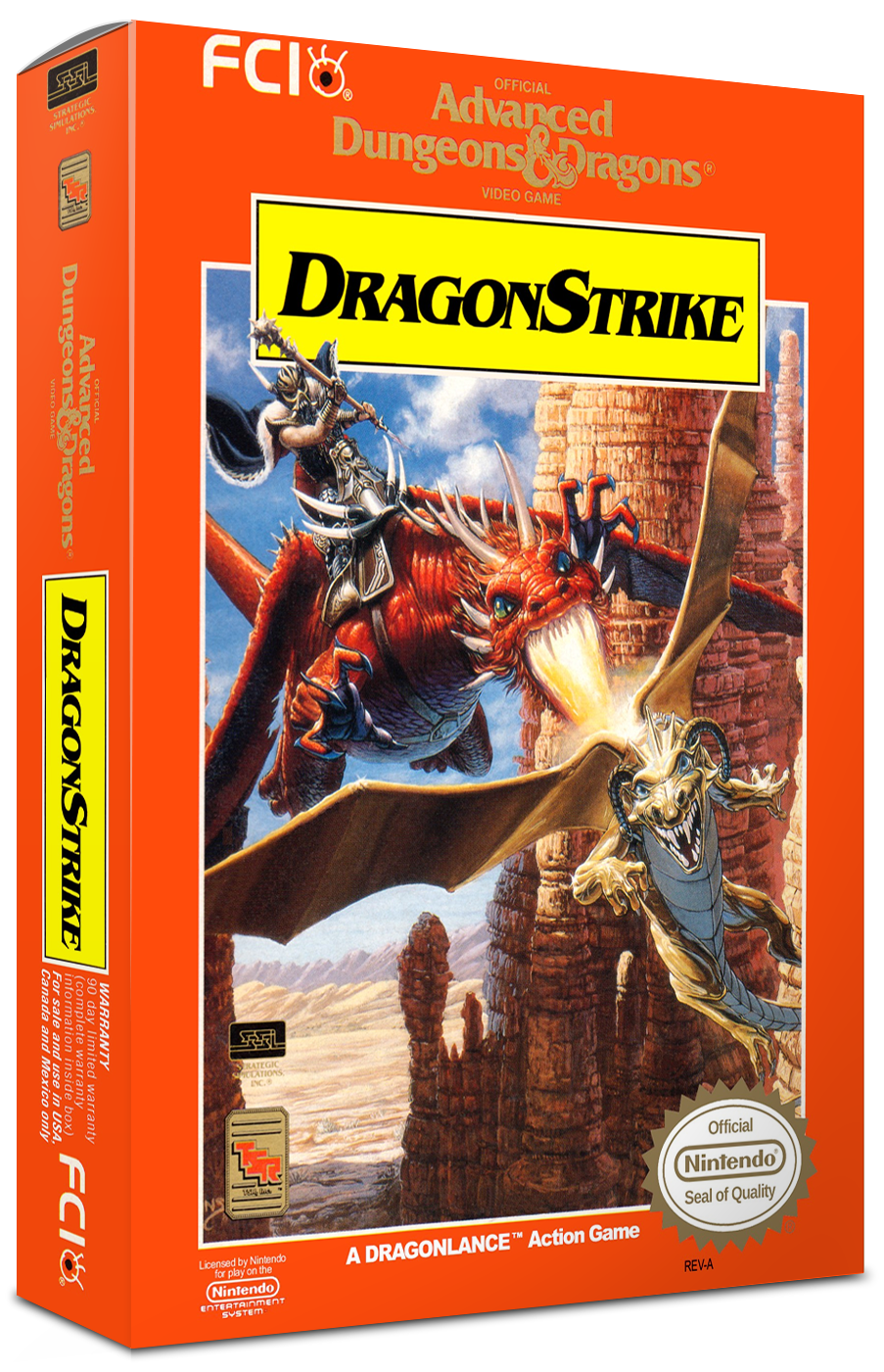 Advanced Dungeons &amp; Dragons: Dragon Strike Reproduction Box