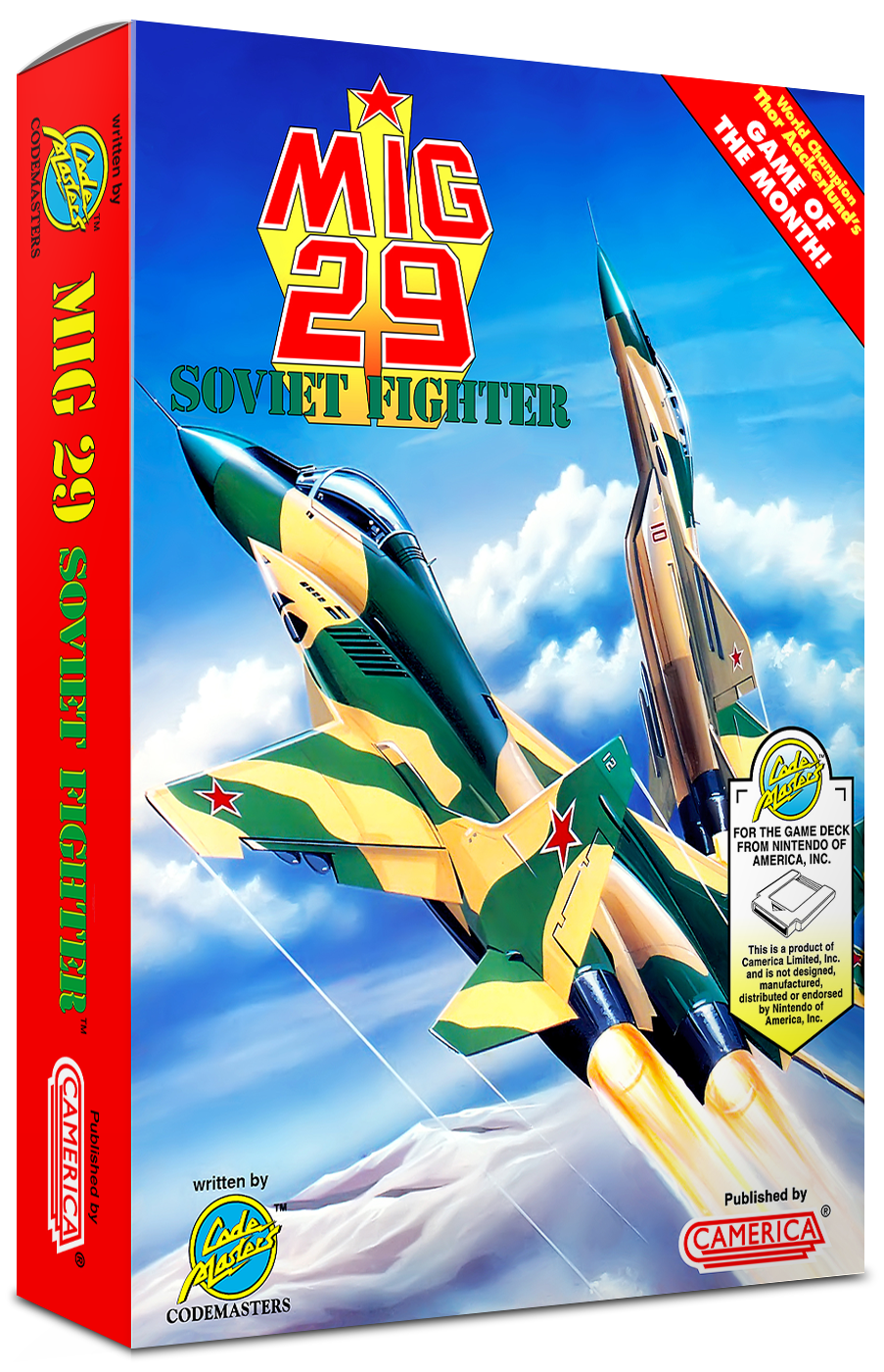 Mig 29 Soviet Fighter Reproduction Box