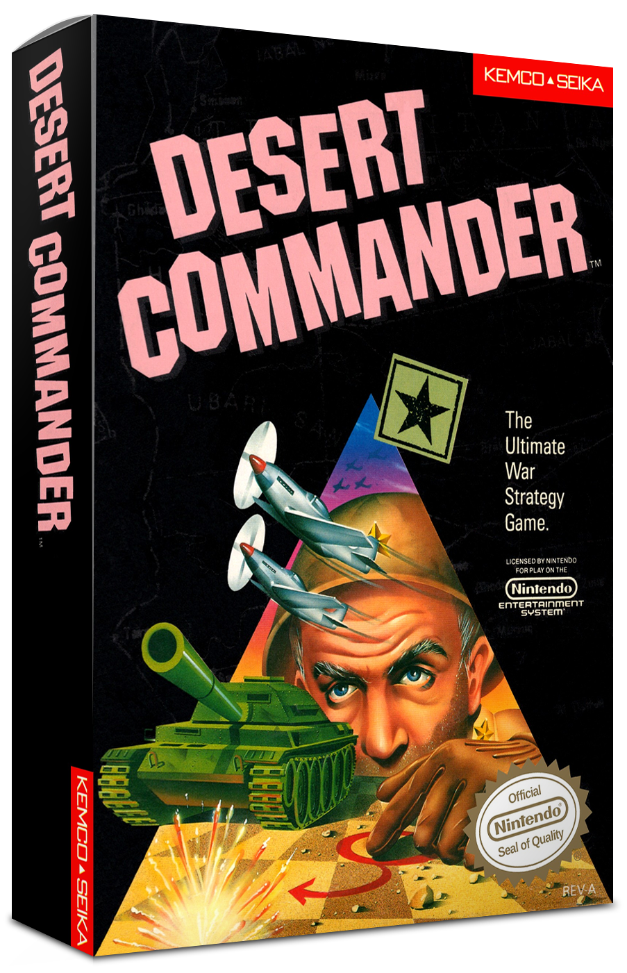 Desert Commander Reproduction Box