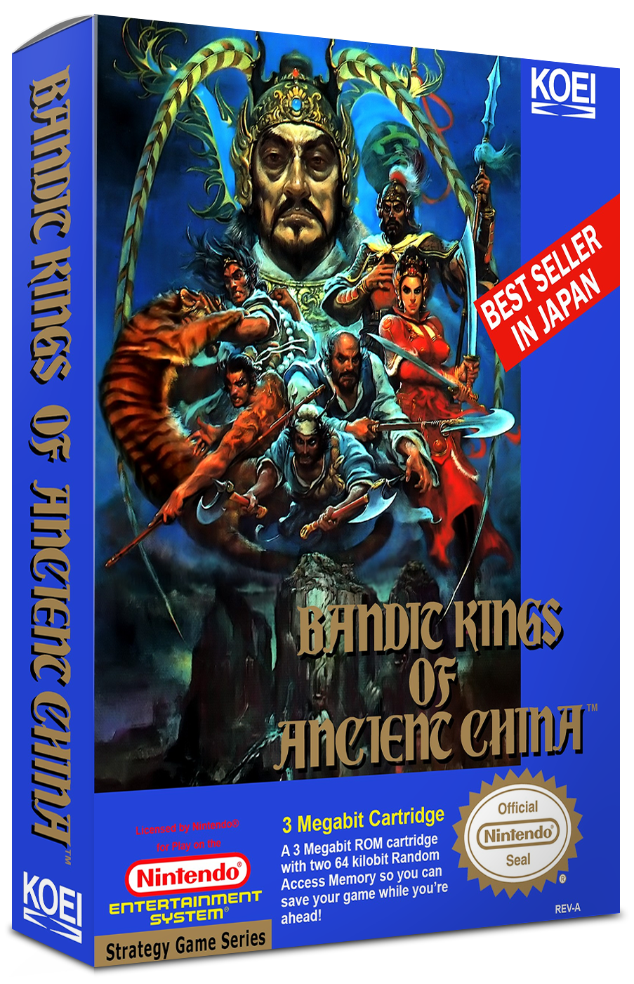 Bandit Kings of Ancient China Reproduction Box