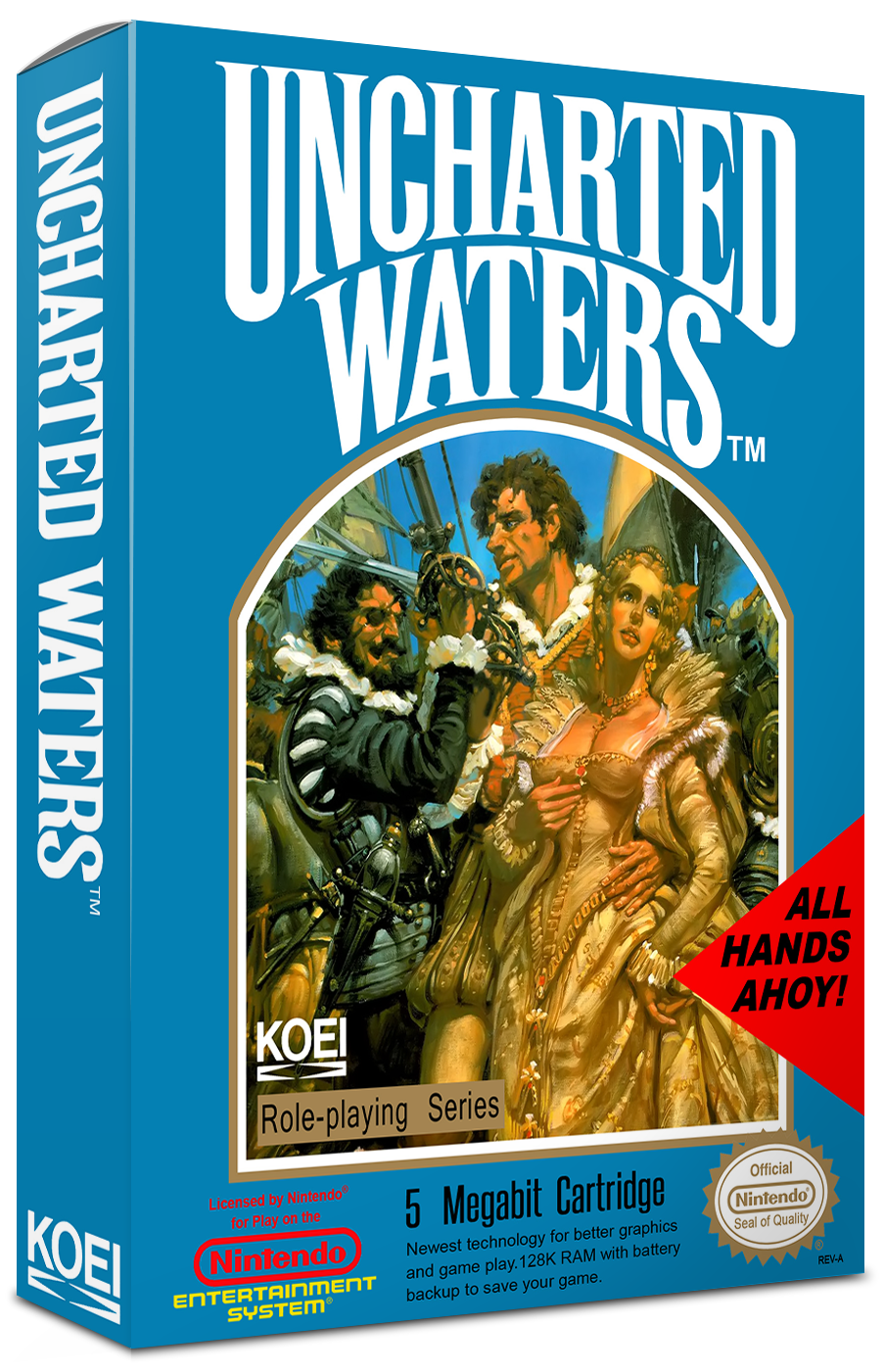 Uncharted Waters Reproduction Box