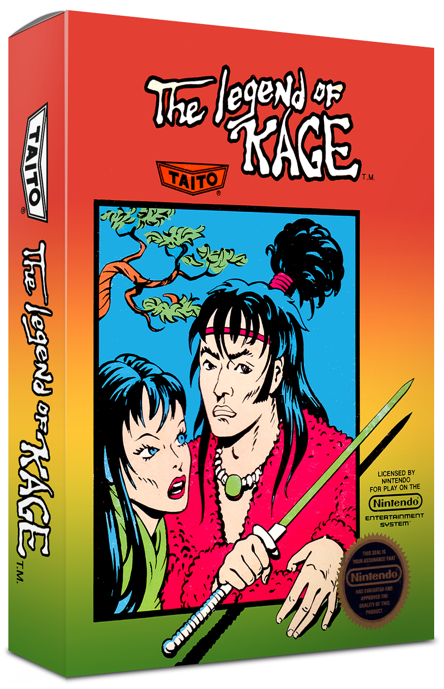 Legend of Kage, The Reproduction Box