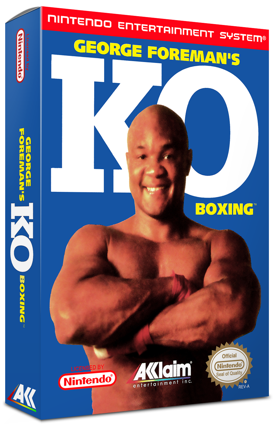 George Foremans: KO Boxing Reproduction Box