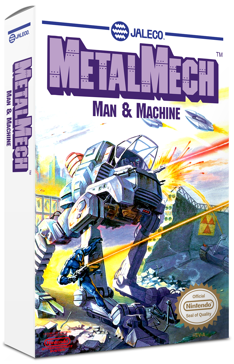 Metal Mech: Man &amp; Machine Reproduction Box