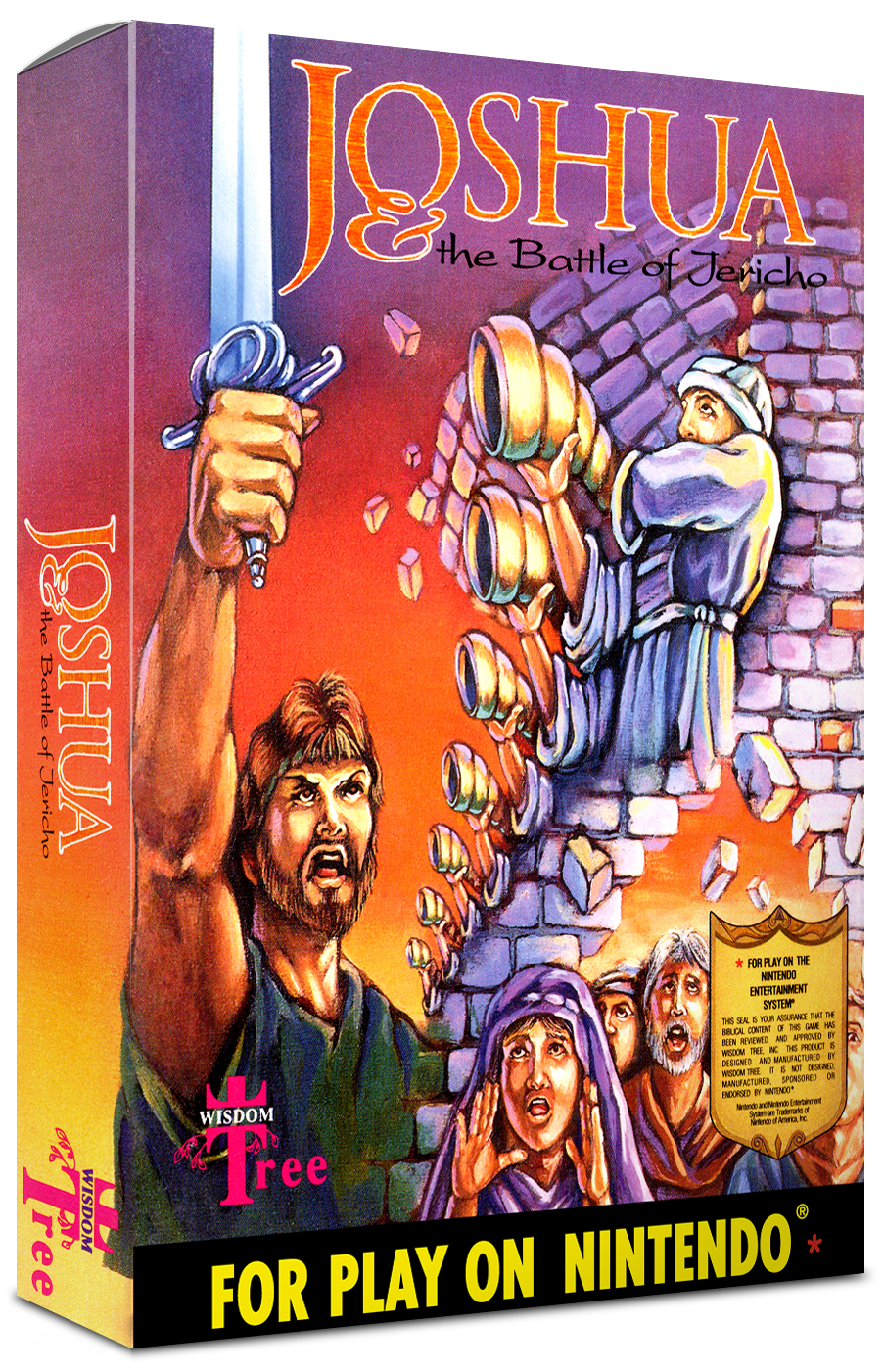 Joshua &amp; The Battle of Jericho Reproduction Box