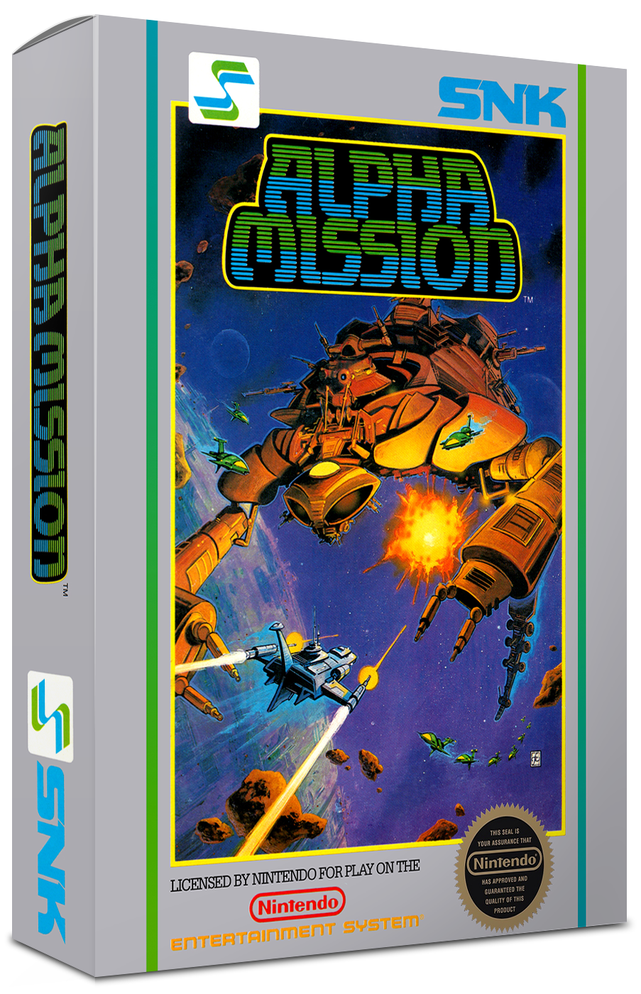 Alpha Mission Reproduction Box