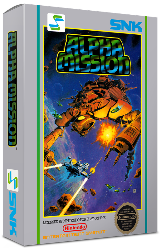 Alpha Mission Reproduction Box