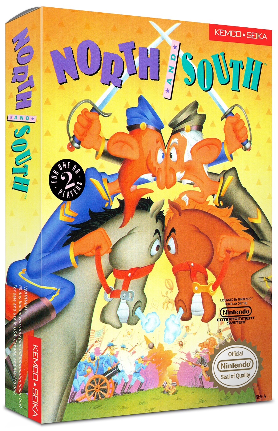 North and South Reproduction Box