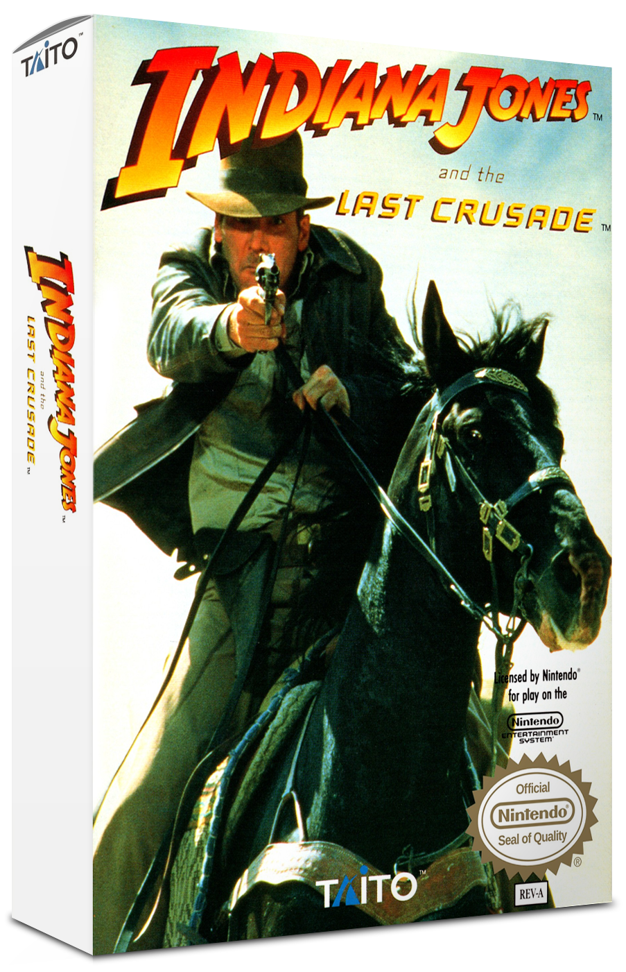 Indiana Jones and the Last Crusade Taito Reproduction Box