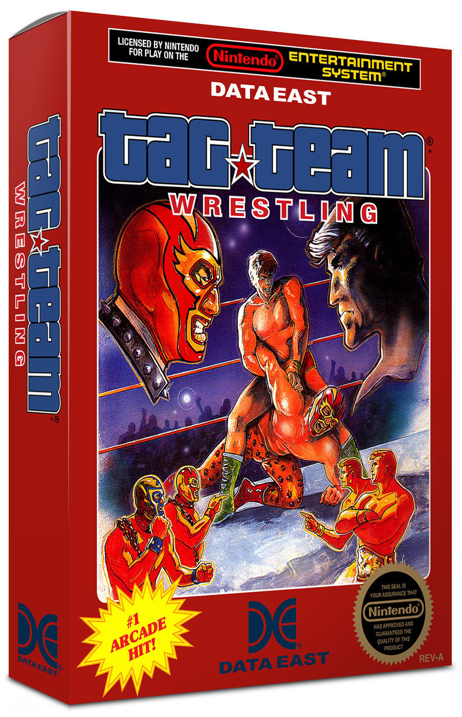 Tag Team Wrestling Reproduction Box