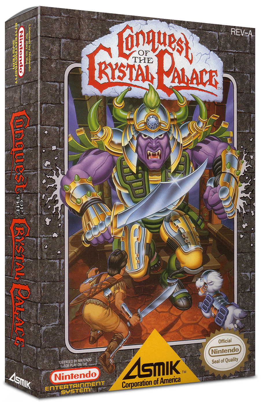 Conquest of the Crystal Palace Reproduction Box