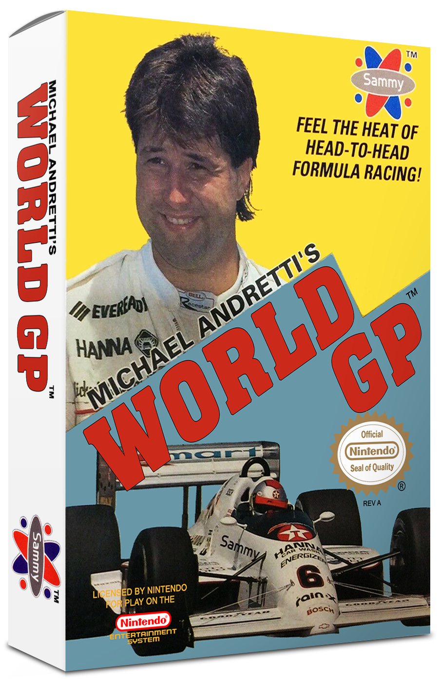 Michael Andretti's: World GP Reproduction Box