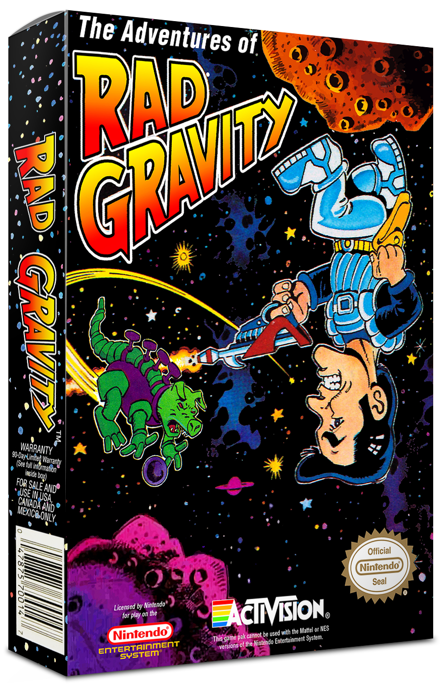 Adventures of Rad Gravity, The Reproduction Box