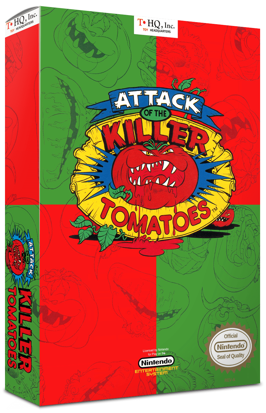 Attack of the Killer Tomatoes Reproduction Box