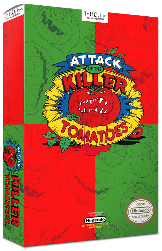 Attack of the Killer Tomatoes Reproduction Box