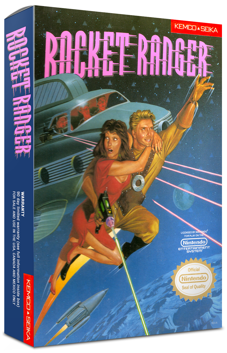 Rocket Ranger Reproduction Box