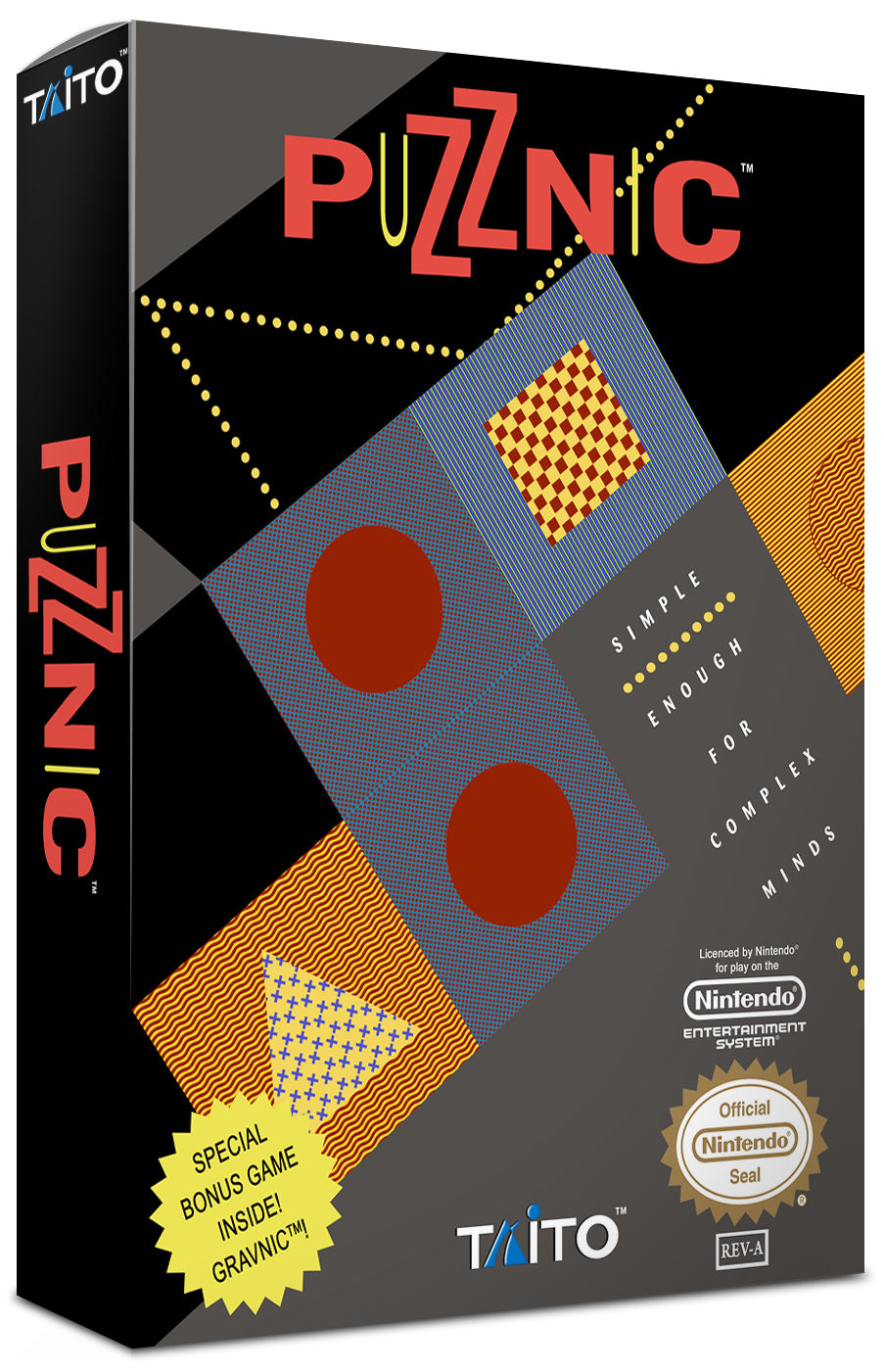 Puzznic Reproduction Box