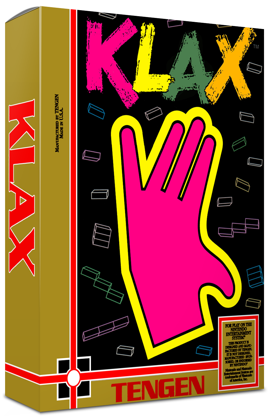 Klax Reproduction Box