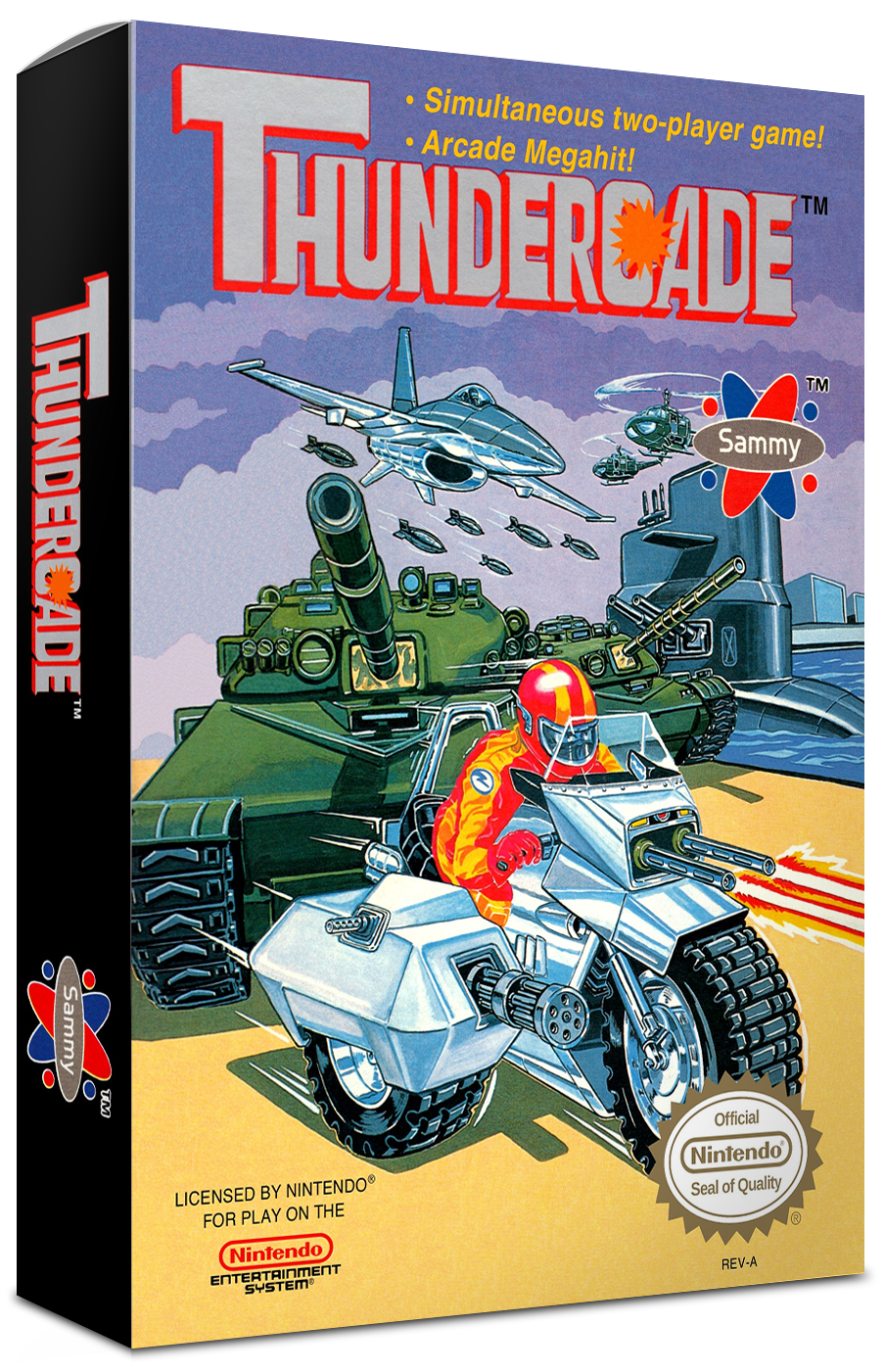 Thundercade Reproduction Box