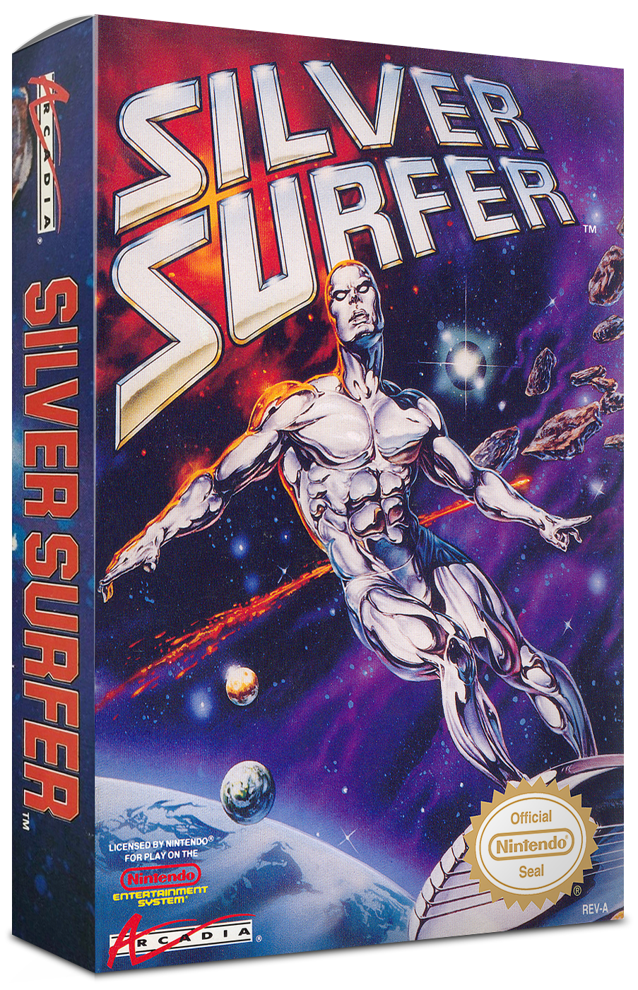Silver Surfer Reproduction Box