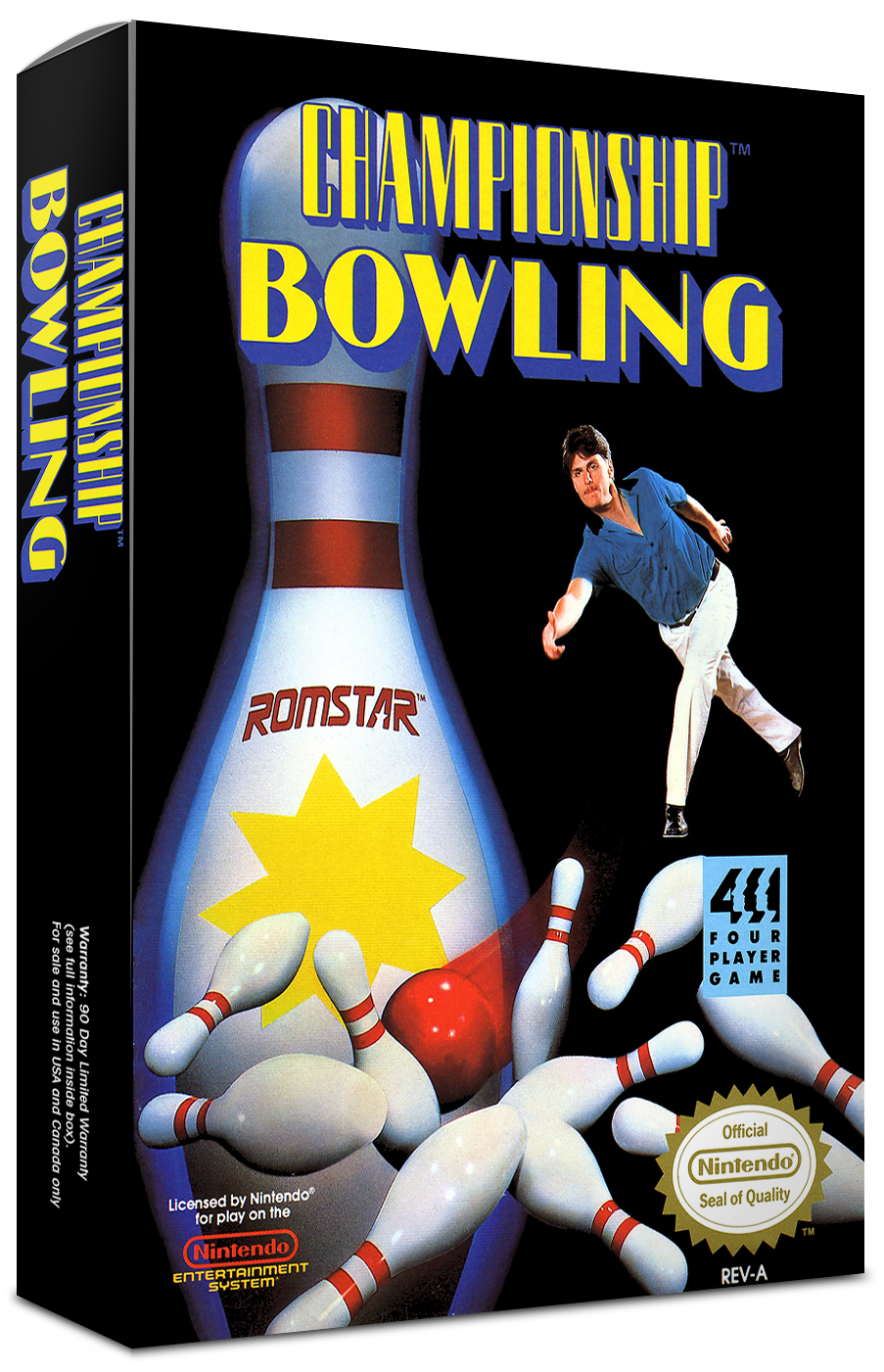 Championship Bowling Reproduction Box