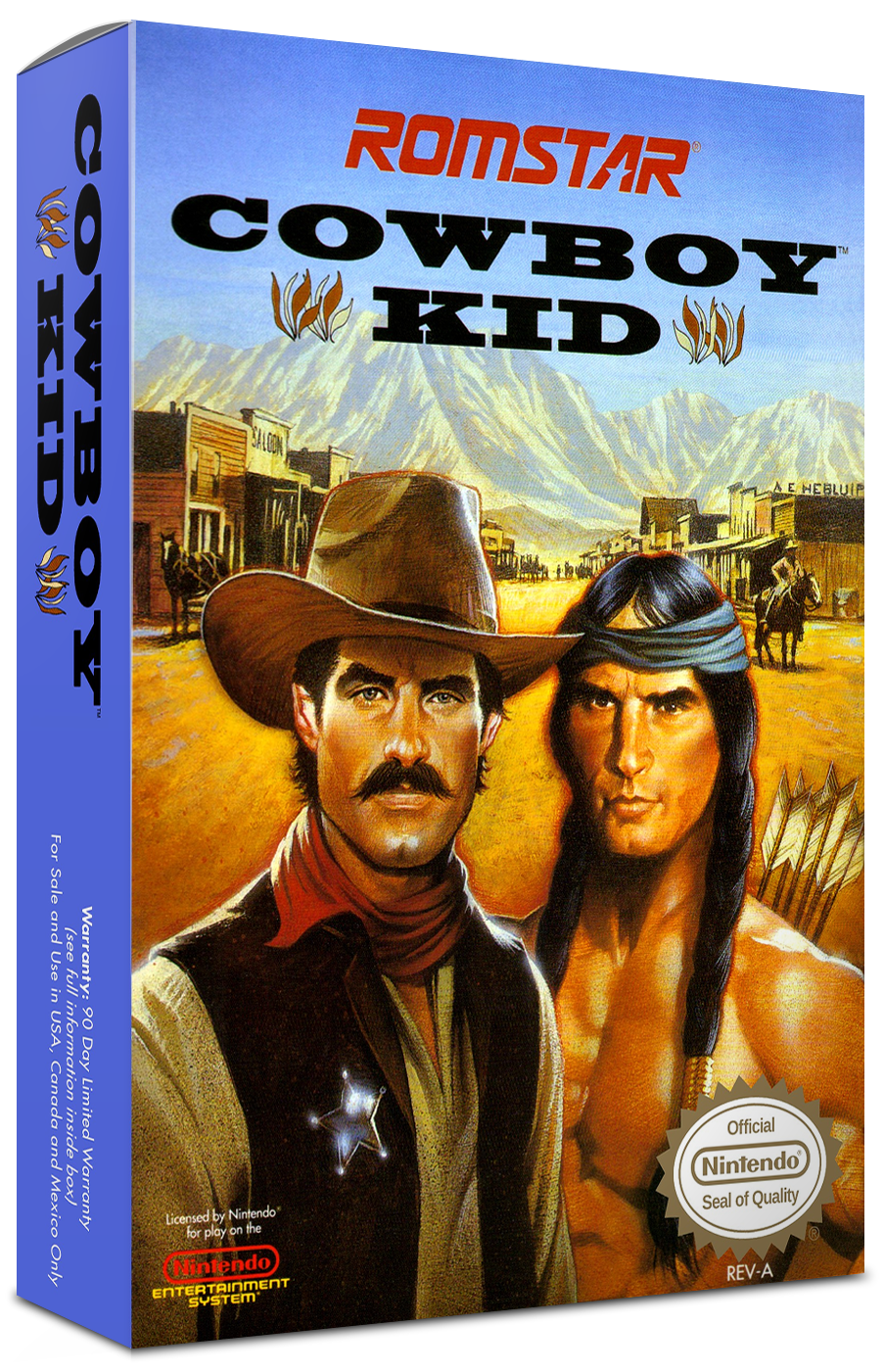 Cowboy Kid Reproduction Box