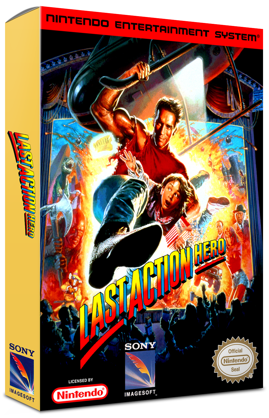 Last Action Hero Reproduction Box