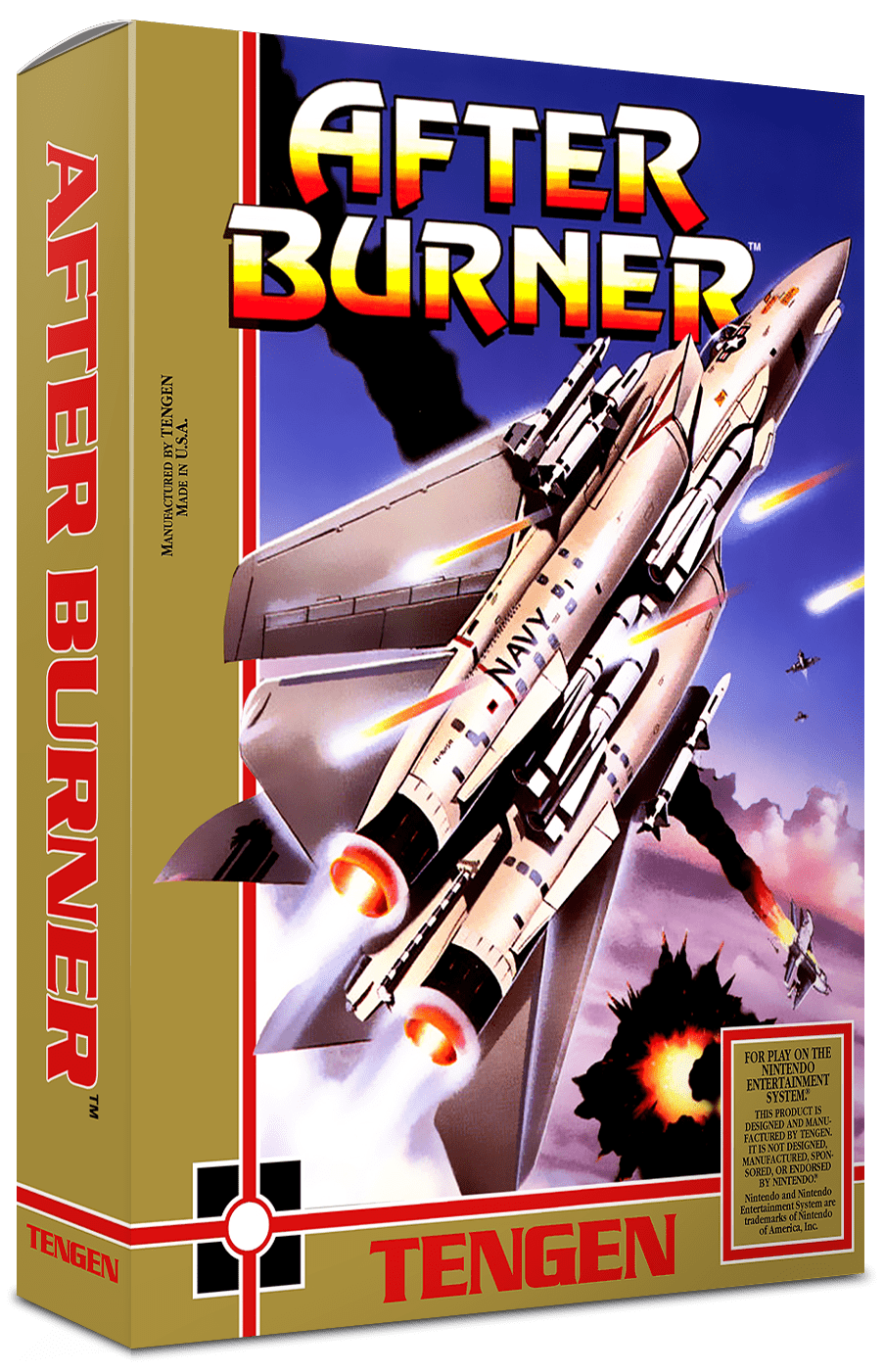 After Burner Reproduction Box
