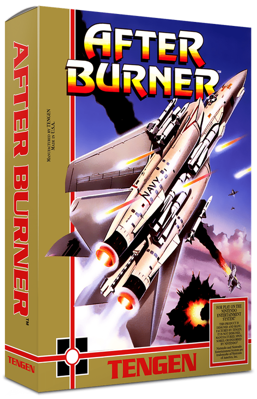 After Burner Reproduction Box