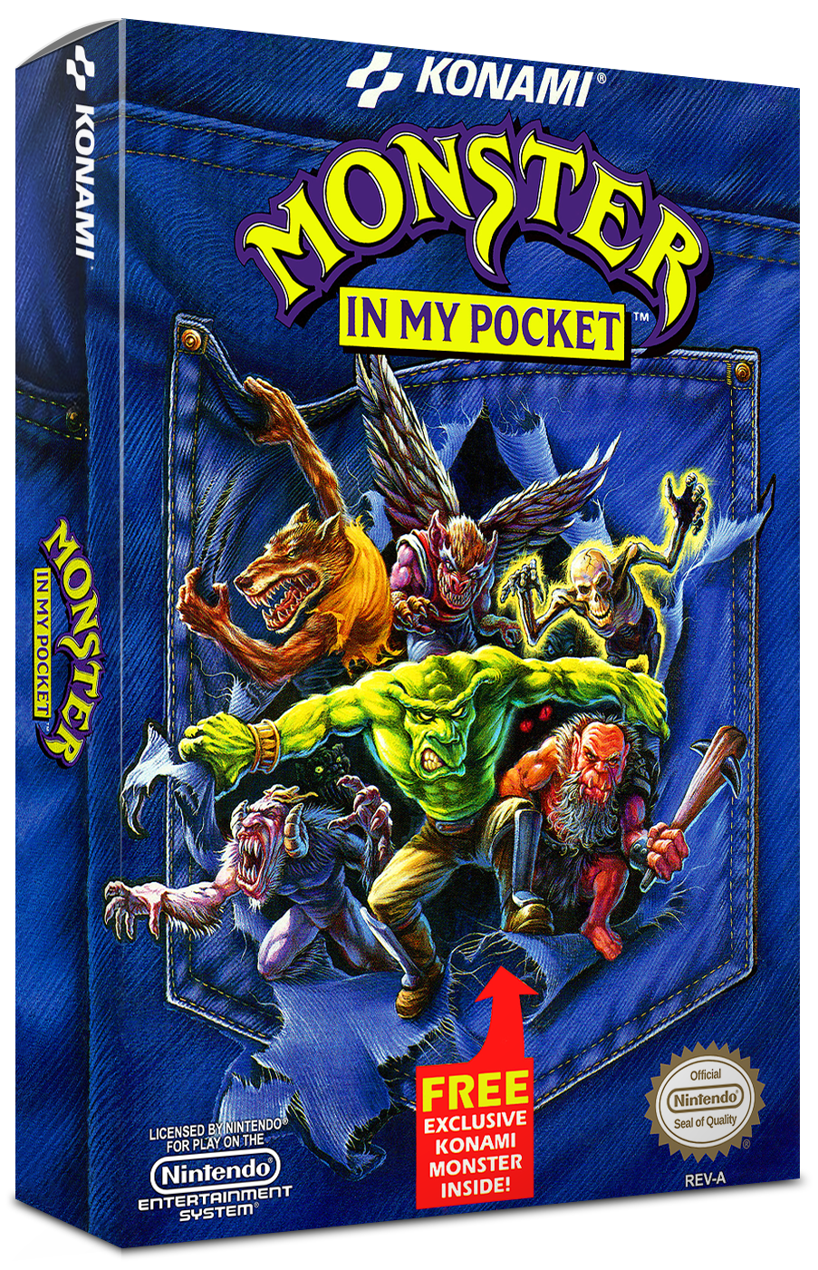 Monster in My Pocket Reproduction Box