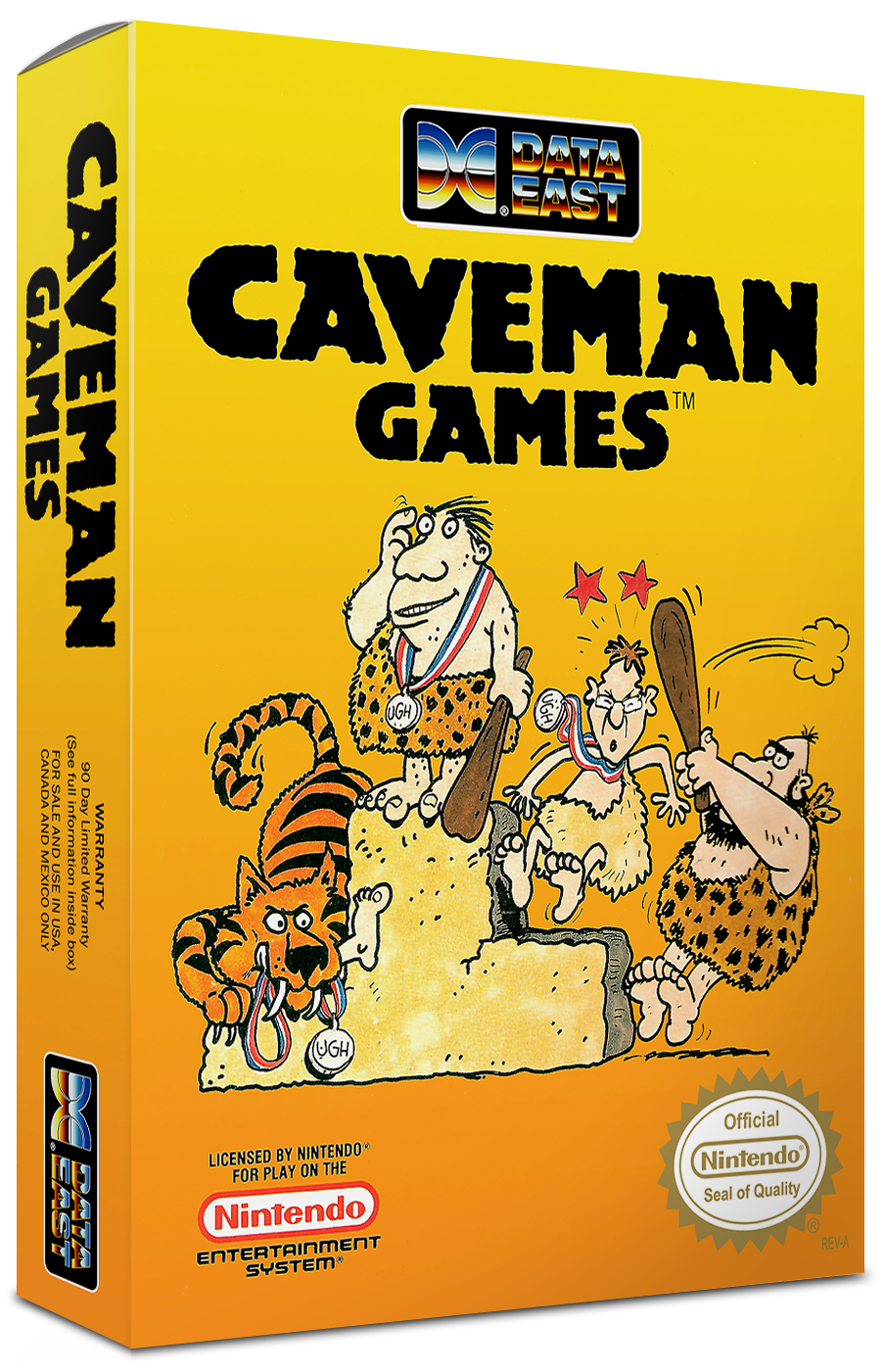 Caveman Games Reproduction Box