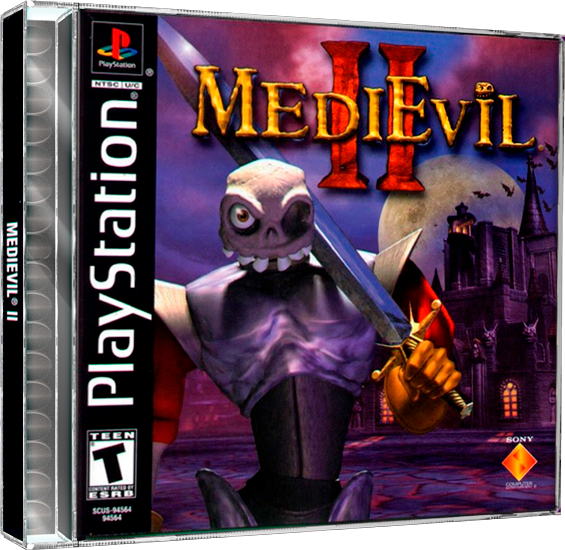 MediEvil 2 | NTSC | Playstation | PS1 | En | Reproduction Case and Booklet - NO GAME
