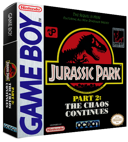 Jurassic Park Part 2 The Chaos Continues Reproduction Box