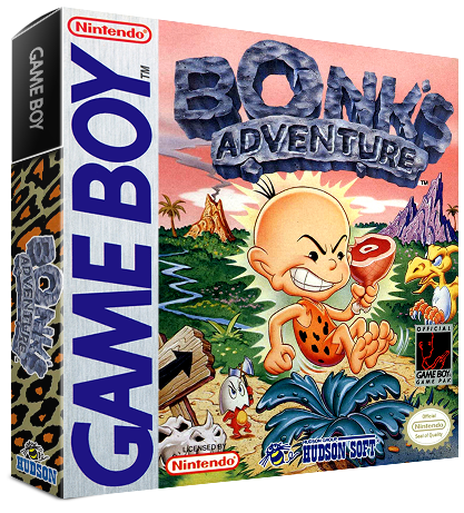 Bonks Adventure Reproduction Box