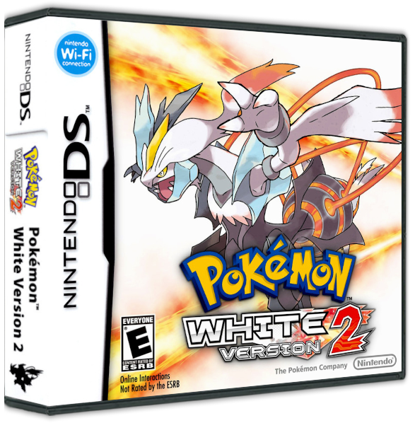 Pokemon White Version 2 | NTSC | Nintendo DS | NDS | En | Reproduction Case and Booklet - NO GAME