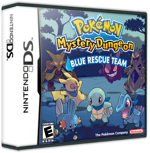 Pokemon Mystery Dungeon Blue Team Rescue | NTSC | Nintendo DS | NDS | En | Reproduction Case and Booklet - NO GAME
