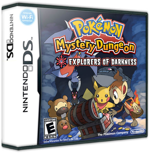 Pokemon Mystery Dungeon Explorers of Darkness | NTSC | Nintendo DS | NDS | En | Reproduction Case and Booklet - NO GAME