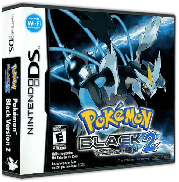Pokemon Black Version 2 | NTSC | Nintendo DS | NDS | En | Reproduction Case and Booklet - NO GAME