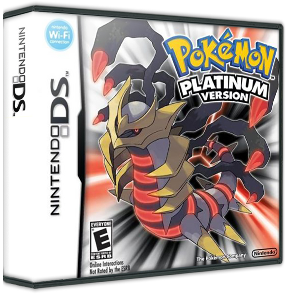 Pokemon Platinum Version | NTSC | Nintendo DS | NDS | En | Reproduction Case and Booklet - NO GAME