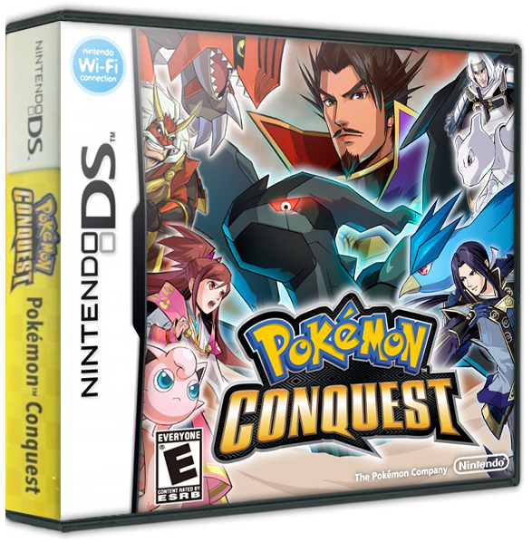 Pokemon Conquest | NTSC | Nintendo DS | NDS | En | Reproduction Case and Booklet - NO GAME