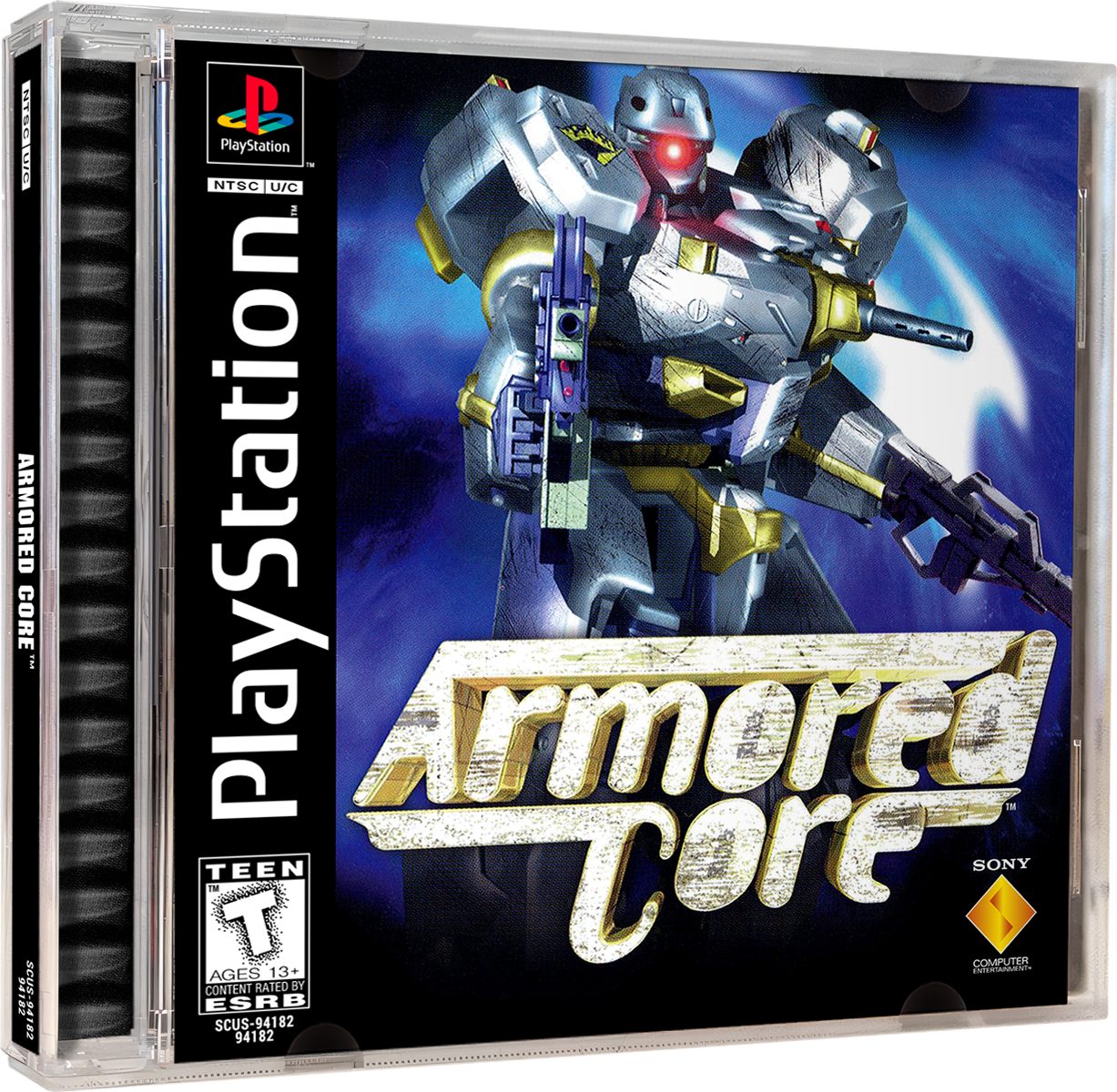 Armored Core | NTSC | Playstation | PS1 | En | Reproduction Case and Booklet - NO GAME