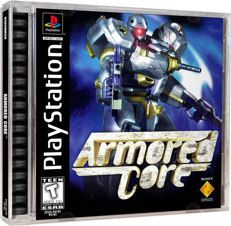 Armored Core | NTSC | Playstation | PS1 | En | Reproduction Case and Booklet - NO GAME
