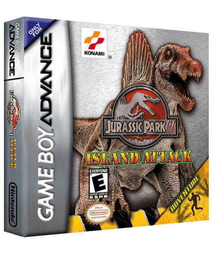 Jurassic Park III Island Attack Reproduction Box