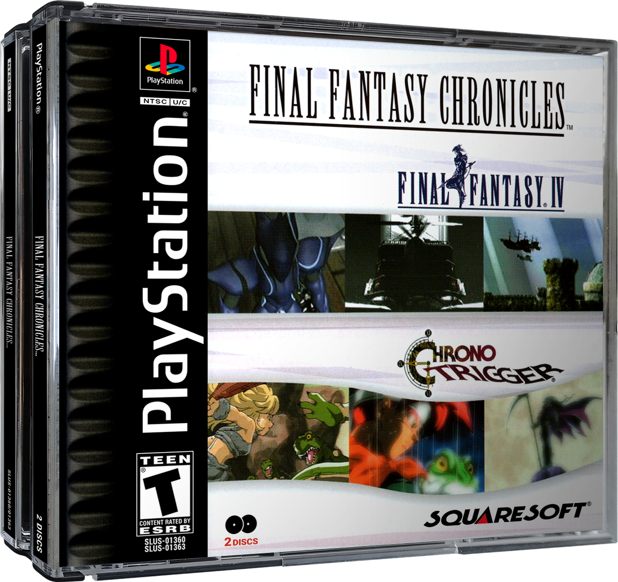 Final Fantasy Chronicles | NTSC | Playstation | PS1 | En | Reproduction Case and Booklet - NO GAME